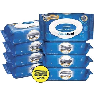 Servo Driven Feeding System 30-120 PCS Baby Wipes Machinery Automatic Production Line