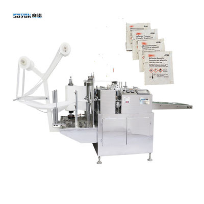 Touch Screen Automated Four Side Seal Packing Machine For Adhesion Promoter Products Portable Bag