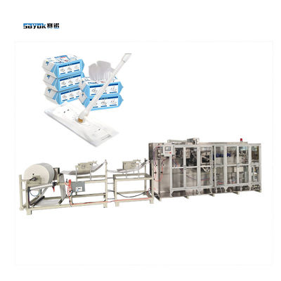 7.5 KW Automatic Wet Floor Wipes Packing Machine