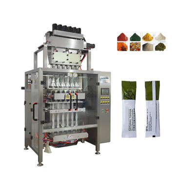 Powders Multi-Line Packing Machinery With Screw Metering And Material Type