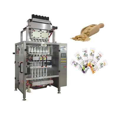 Small Apple Powder Sachet / Stick Packing Automatic Packing Machinery With Plexiglass Safety Door