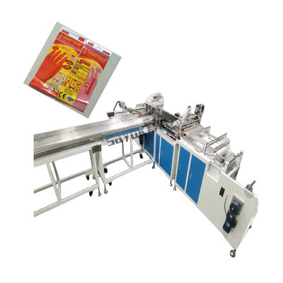 Automatic Packing Machinery For Intelligent Pushing And Light Control Welding Gloves Bagging Machine