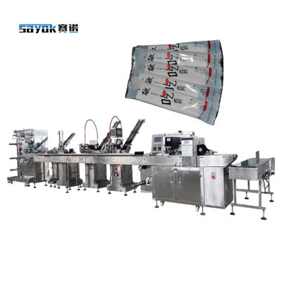 Automatic Feeding Napkin Chopsticks Toothpick Cutlery Set Packing Machine With CE Certification