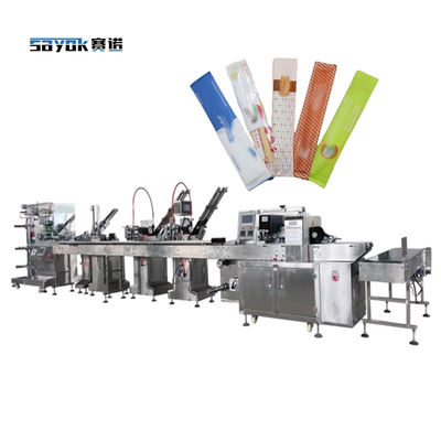 CE Certified Automatic Packing Machinery For Napkin Spoon Fork Knife Toothpick Chopsticks Etc