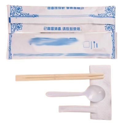 CE Certified Cutlery Set Packaging Machine 80-120 Pack / min Speed For Country Markets