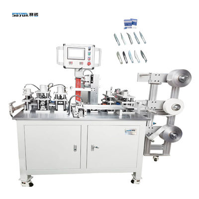 Automatic Feeding Surgical Blades Packing Machinery With AL And Anti-Rust Paper Wrapping