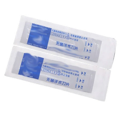 Touch Screen Operation Scalpel Blades Packing Machine 60 Bags/Min Speed 90*28mm Bag Size