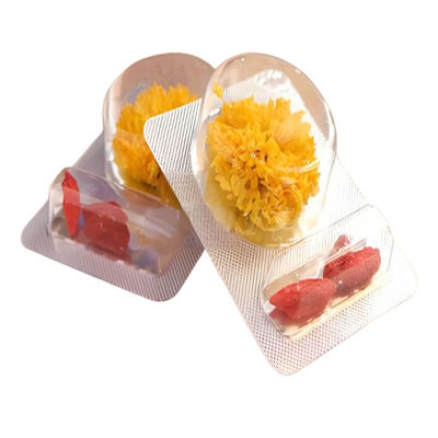 Health Tea Packaging Machine Automatic AL Plastic Blister Bubble Packing Machine