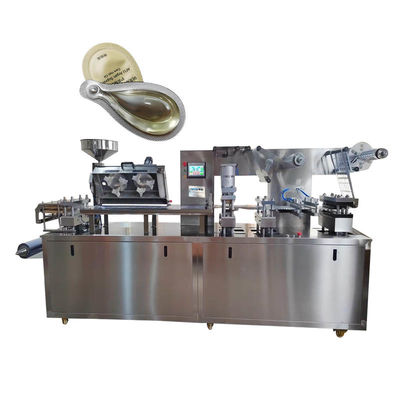 Punch Frequency 10-35 Times / Min Automatic Blister Packing Machinery For Hair Conditioner Liquid Filling
