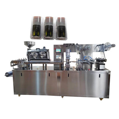 Customized Feeding Way Automatic E-Cigarette Blister Packing Machine With Packaging