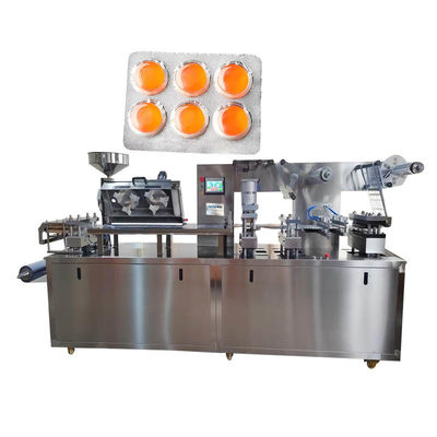 Customizable Mould Bubbles Automatic Blisters Packing Machinery For Cough Suppressant Candies