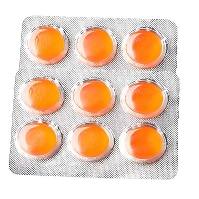Customizable Mould Bubbles Automatic Blisters Packing Machinery For Cough Suppressant Candies