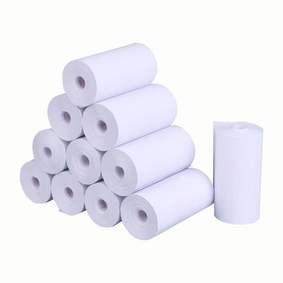 Servo Control 220V 50Hz Metallic Film Pillow Packaging Machine Customized For Thermal Paper Large Dia Rolls