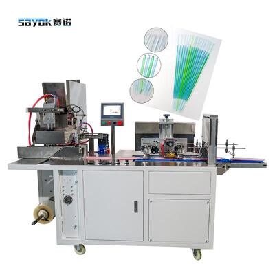 Quality servo control Counting Packaging Machine For Inoculating Loop Central Back Bag Packing