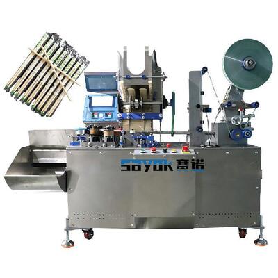 High Speed Packaging Machine For Disposable Chopsticks 1 Pair Pack Automatic