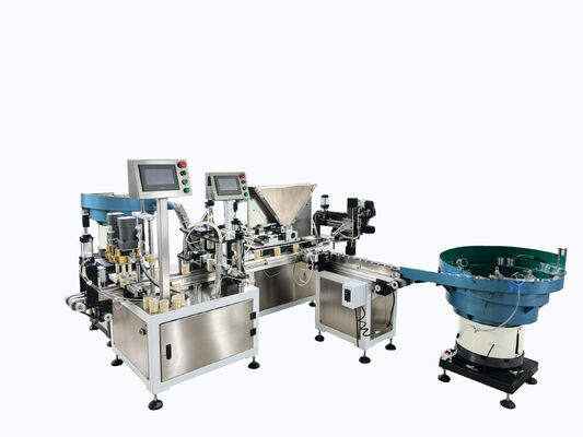 Bottoled Toothpick Automatic Feeding Filling Capping Packaging Machine Line 220v