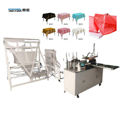 Quality Automatic Folding Machinery Dedicated Develpped for Family Used Thick Plastic Deskcloth