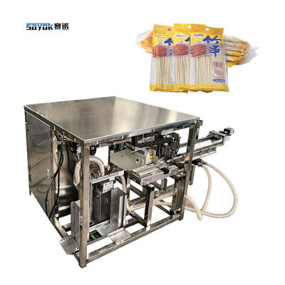 Compact Design Automatic Bamboo Skewers Packing Machine Small Premade Pouch Bagging Machine